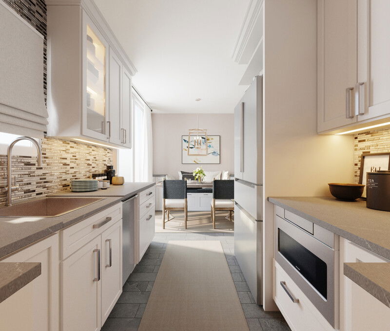 Modelo 3D de Cocina de Diseñador en Línea 3