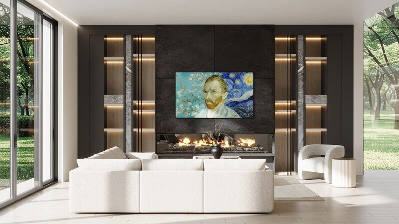 Online Designer Combined Living/Dining 3D Model 4