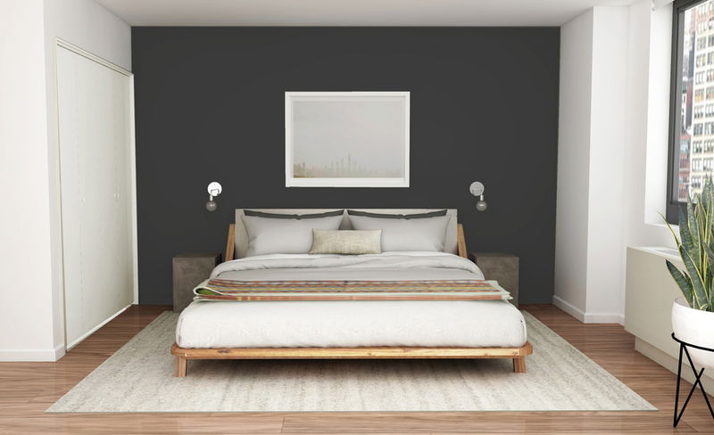 Online Designer Bedroom 3D Model 2