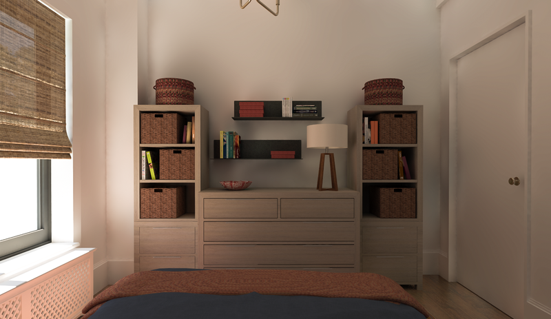 Modelo 3D de dormitorio de diseñador en línea 4