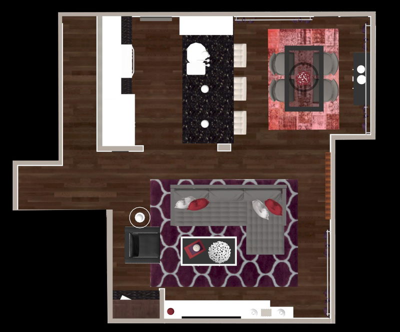 Modelo 3D de Cocina de Diseñador en Línea 3