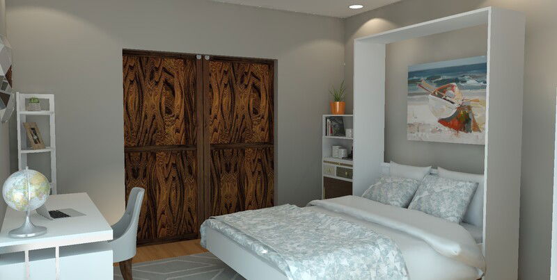 Online Designer Bedroom 3D Model 3