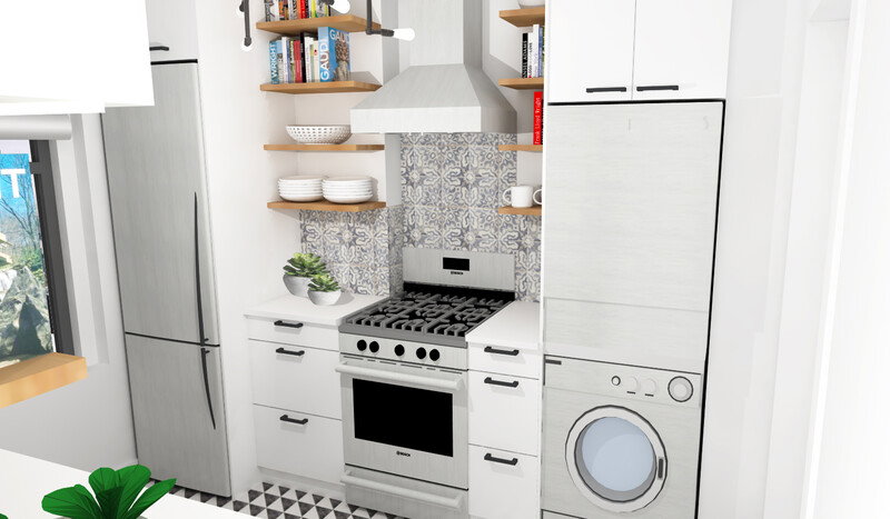 Online Designer Kitchen 3D Model thumbnail4
