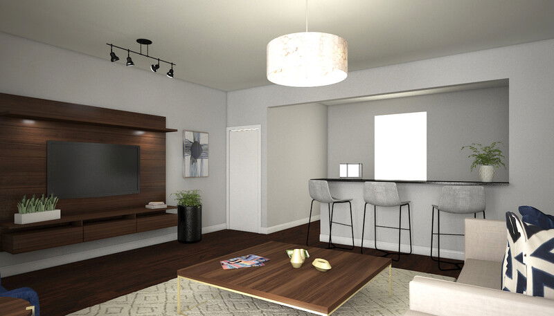 Online Designer Living Room 3D Model 2