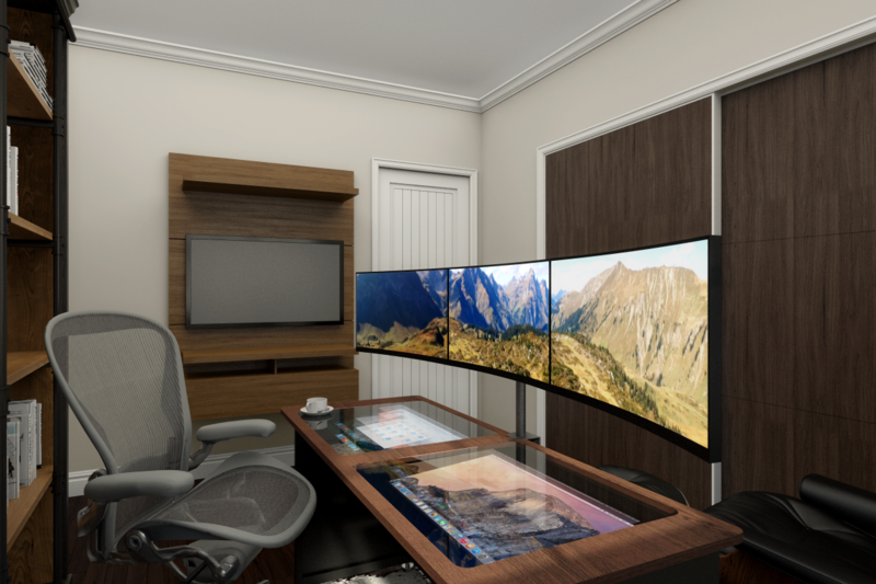 Online Designer Home/Small Office 3D Model 2