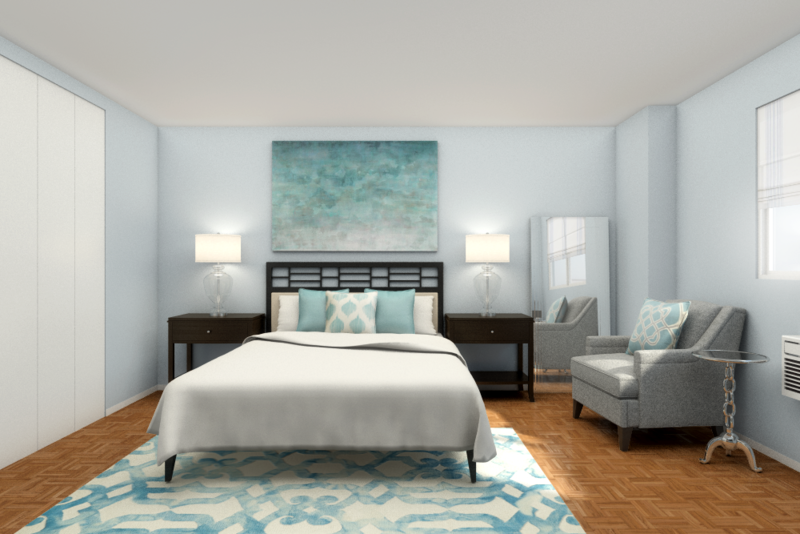 Online Designer Bedroom 3D Model 1