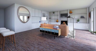 Online design Eclectic Living Room by Wyatt L. thumbnail