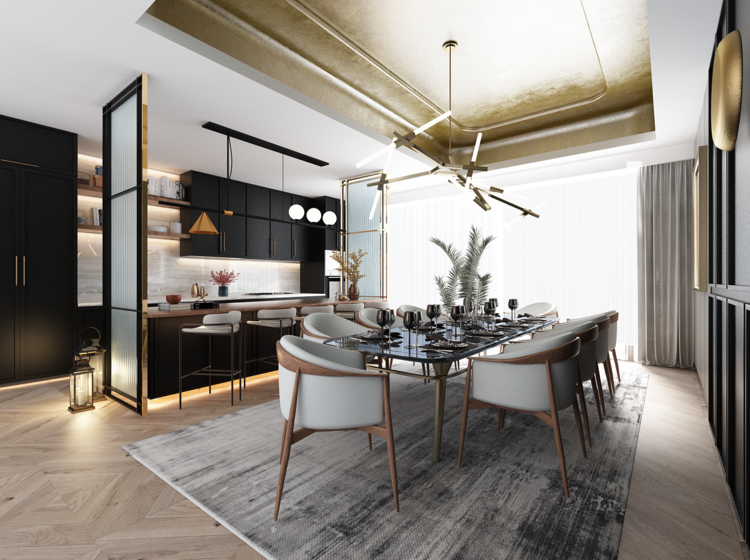 Dining Room online interior design help 13