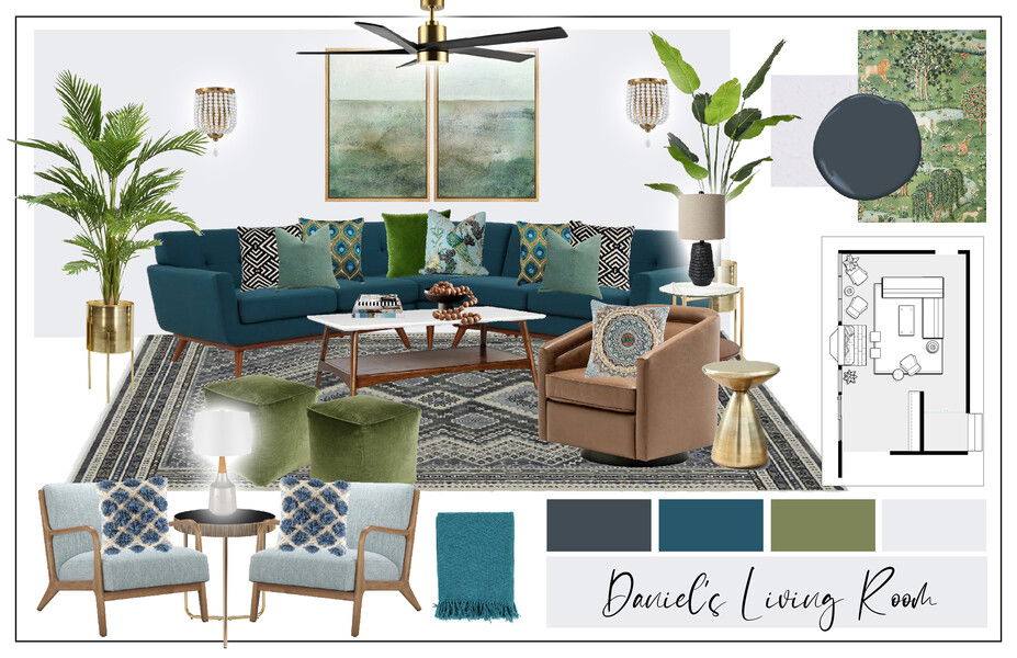 Online Designer Living Room Interior Design Ideas