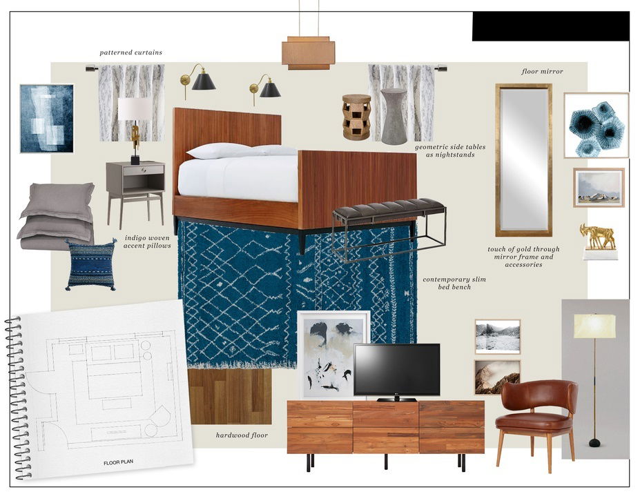 Ideas de diseño interior de dormitorio en línea