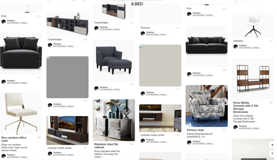 Online Designer Combined Living/Dining Interior Design Ideas