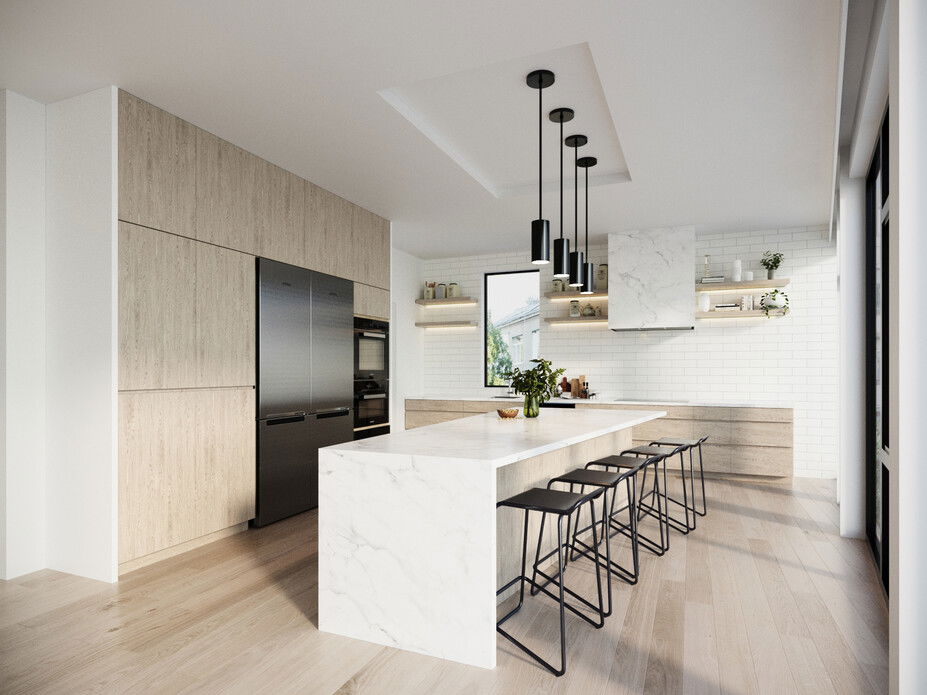 Kitchen  by Vancouver Interior Decorators