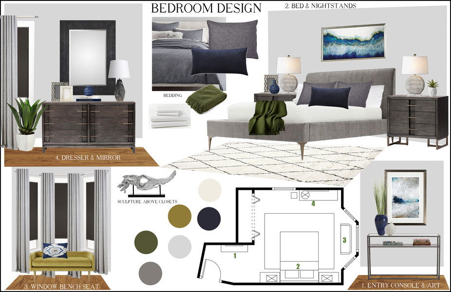 Online Designer Bedroom Interior Design Ideas