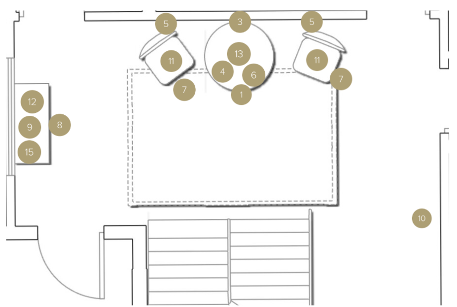 Online Designer Hallway/Entry Floorplan