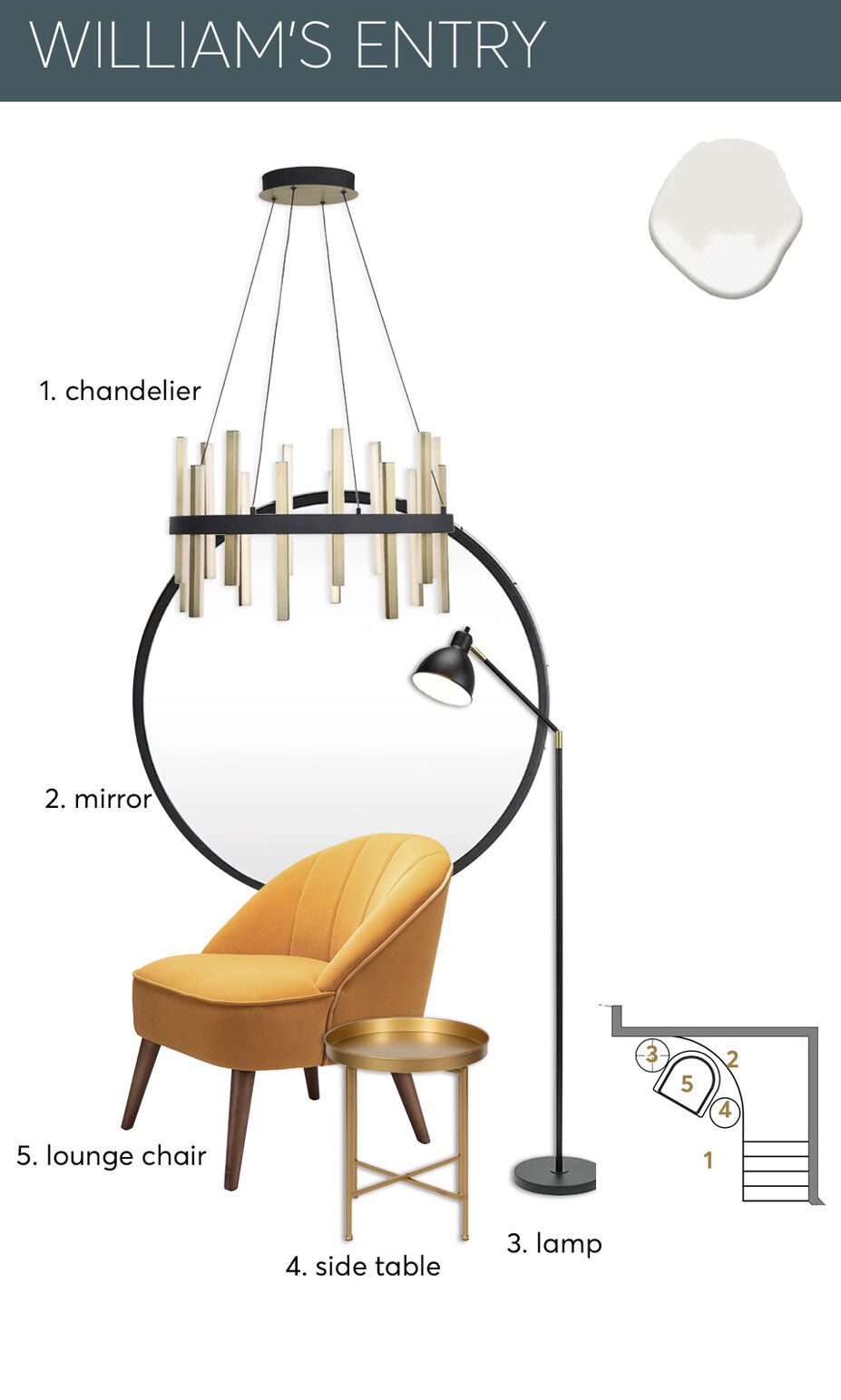 Ideas de diseño interior de pasillo/entrada de diseñador en línea