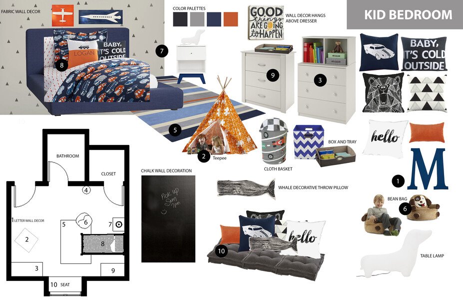 Online Designer Kids Room Interior Design Ideas