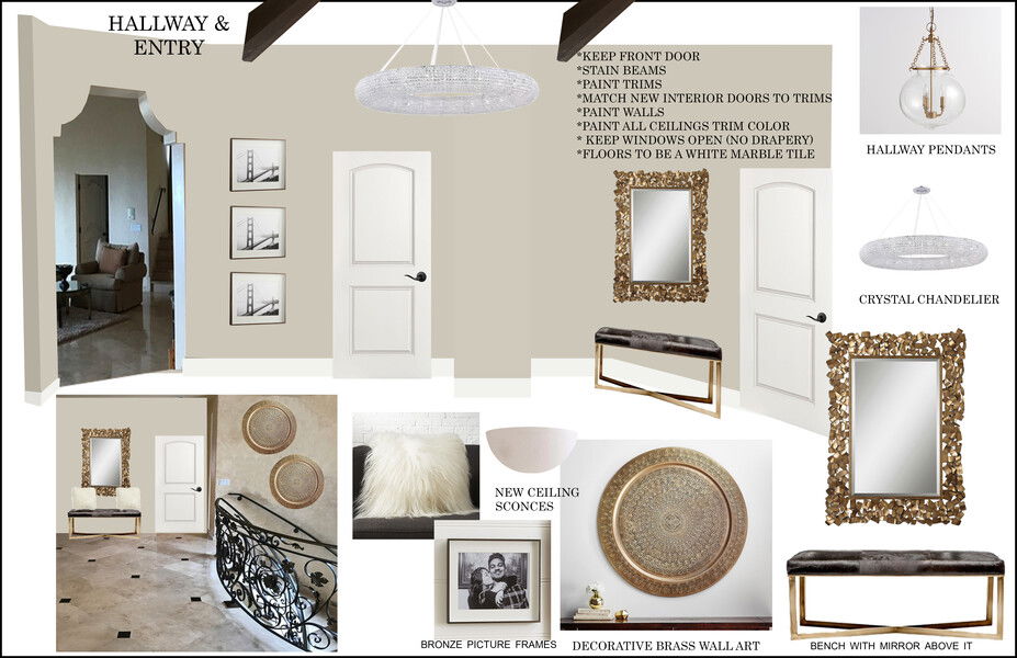 Online Designer Hallway/Entry Interior Design Ideas