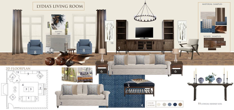 Online Designer Living Room Interior Design Ideas