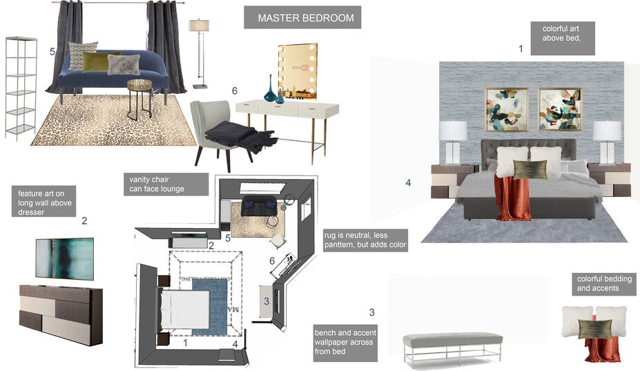 Online Designer Bedroom Interior Design Ideas