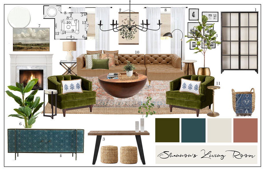 Online Designer Living Room Interior Design Ideas