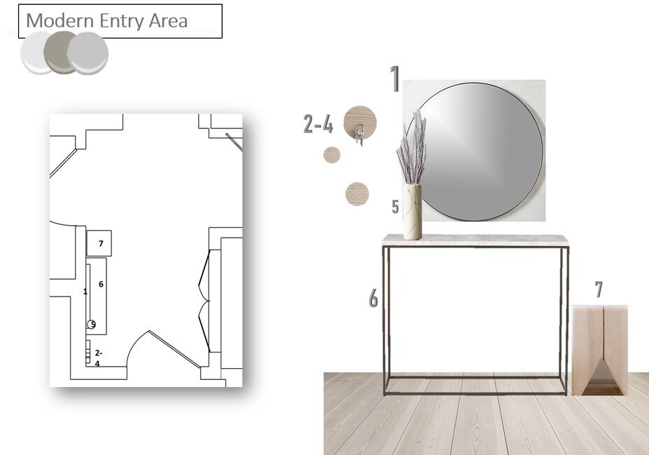 Online Designer Hallway/Entry Interior Design Ideas