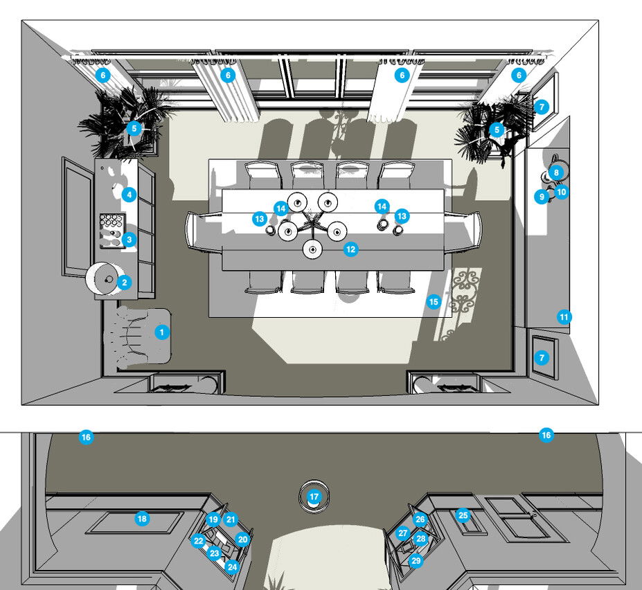 Online Designer Bedroom Floorplan