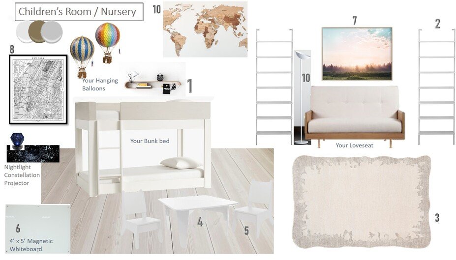 Online Designer Nursery Interior Design Ideas