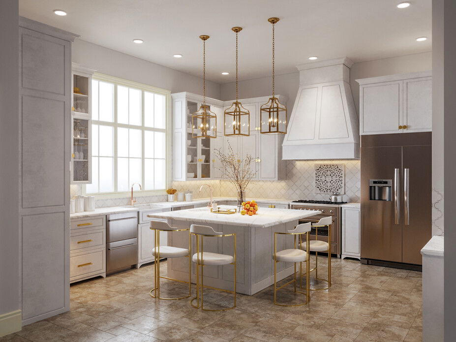 Kitchen  by Charlotte North Carolina Interior Designers