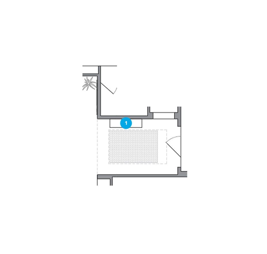 Online Designer Hallway/Entry Floorplan