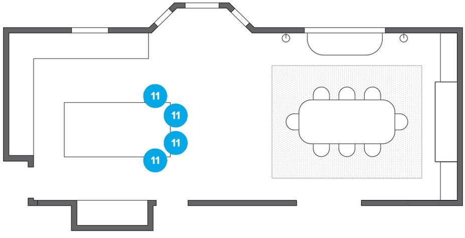 Online Designer Kitchen Floorplan