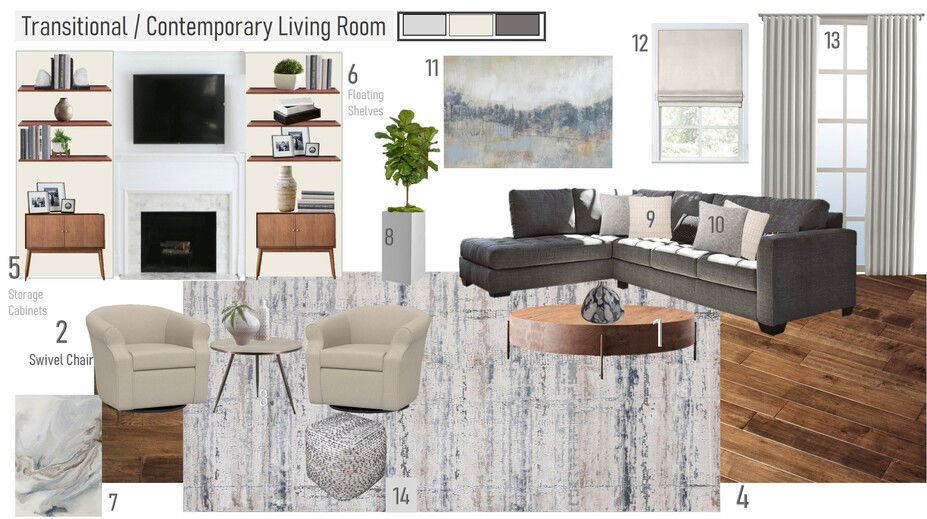 Online Designer Living Room Interior Design Ideas