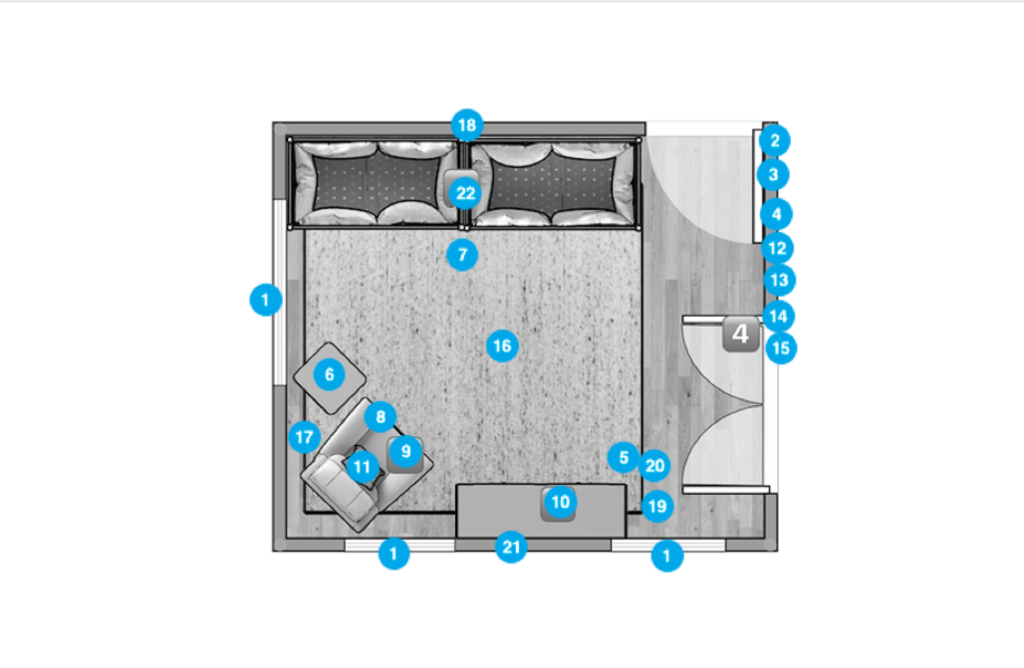 Online Designer Nursery Floorplan