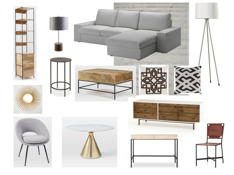 Online Designer Combined Living/Dining Interior Design Ideas