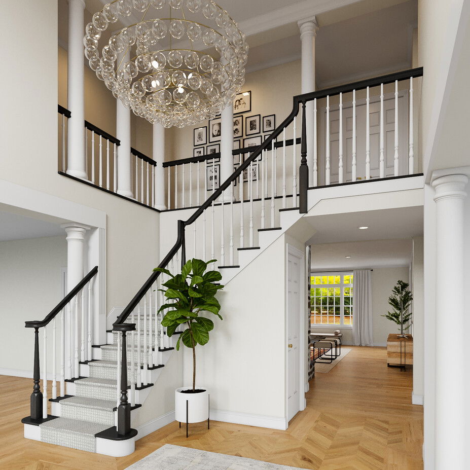 Hallway  by Charlotte North Carolina Interior Designers