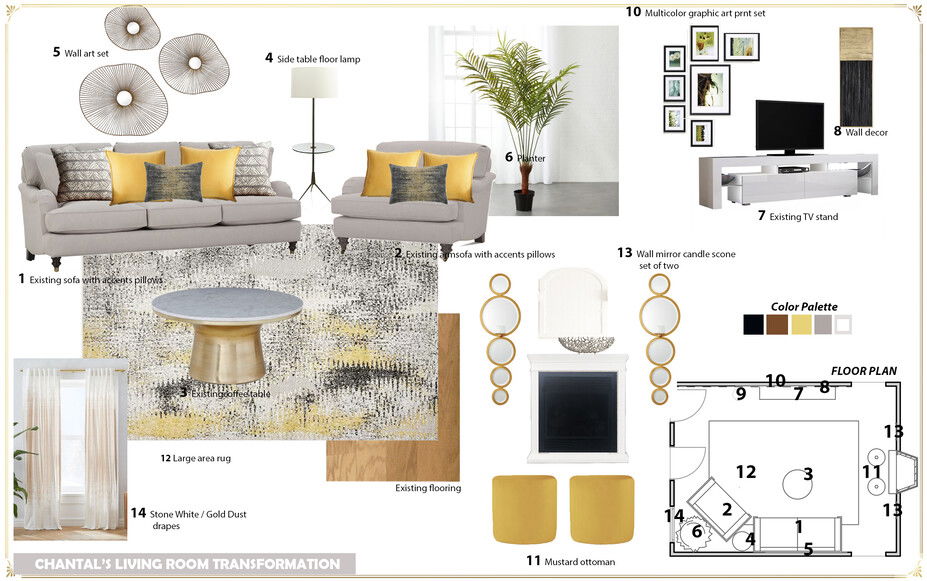 Online Designer Living Room Interior Design Ideas