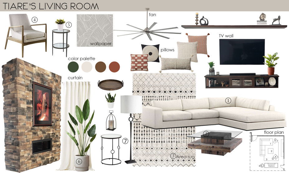 Online Designer Living Room Interior Design Ideas