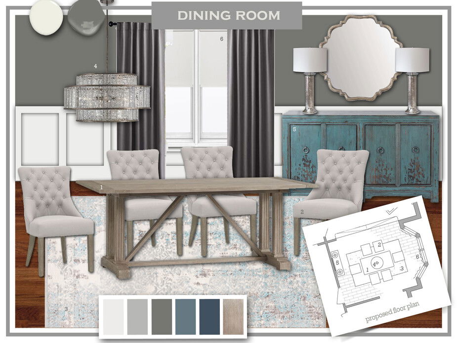 Online Designer Dining Room Interior Design Ideas