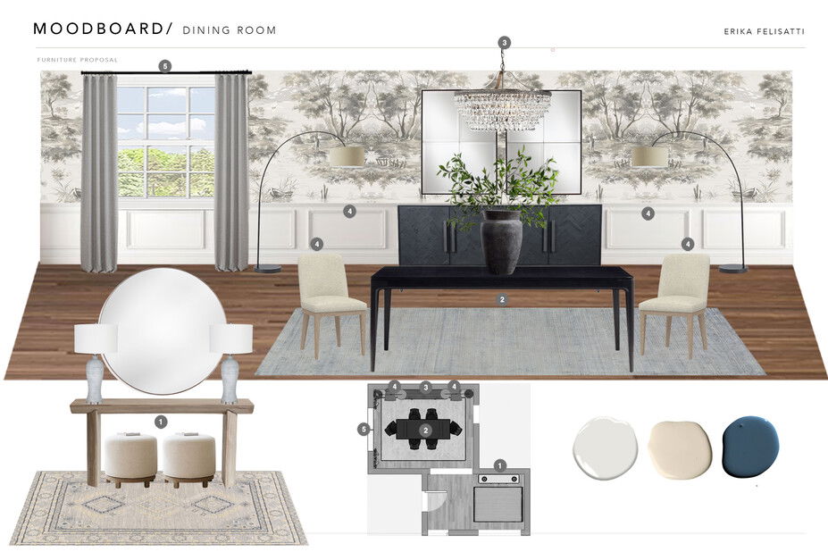Online Designer Dining Room Interior Design Ideas