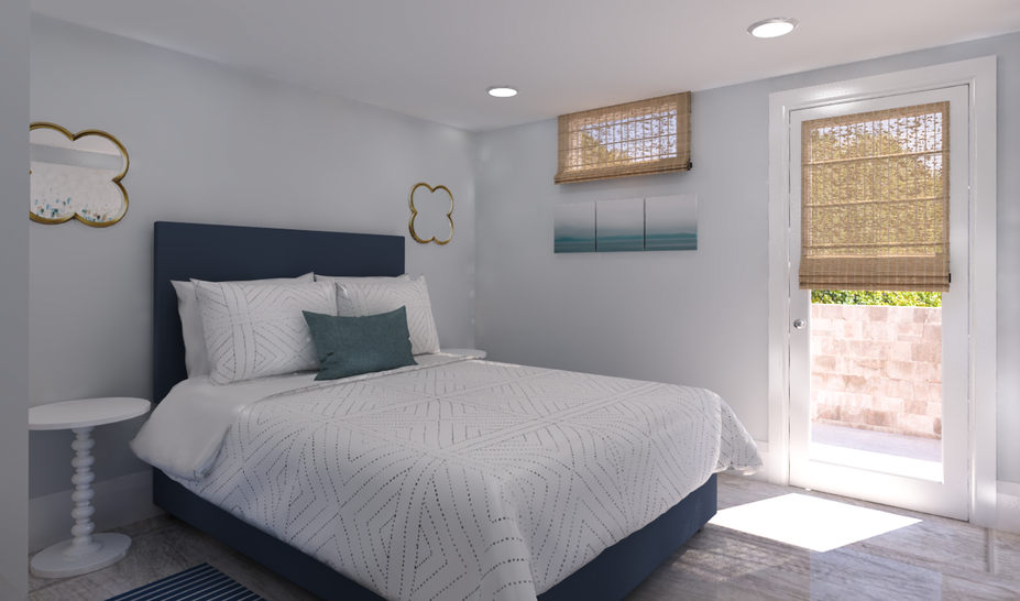 Online Designer Bedroom 3D Model 1