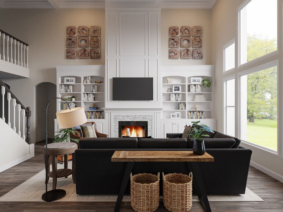 Online Designer Living Room 3D Model