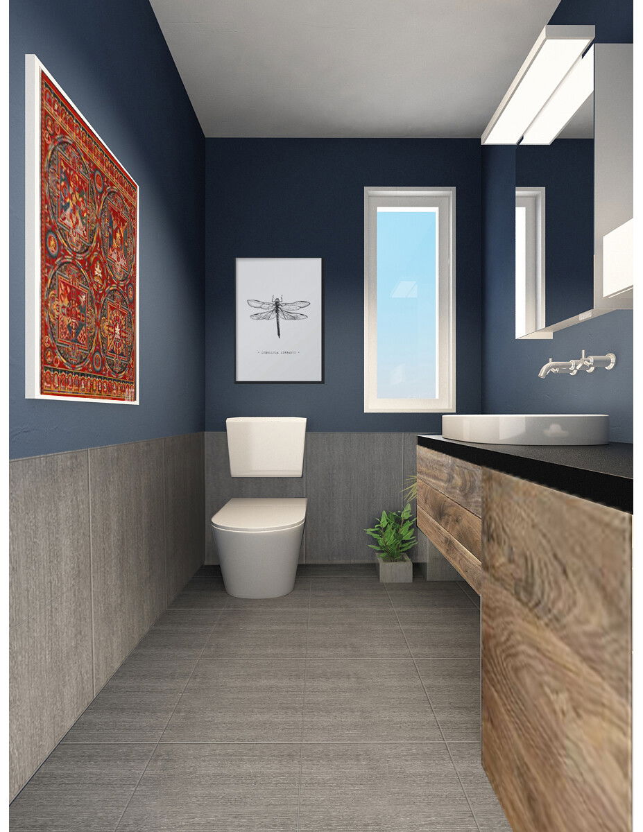 Online Designer Bathroom 3D Model