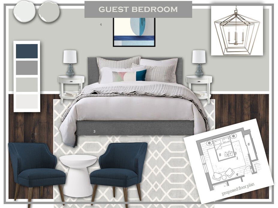 Online Designer Bedroom 3D Model