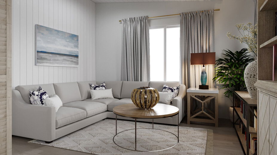 Online Designer Living Room 3D Model