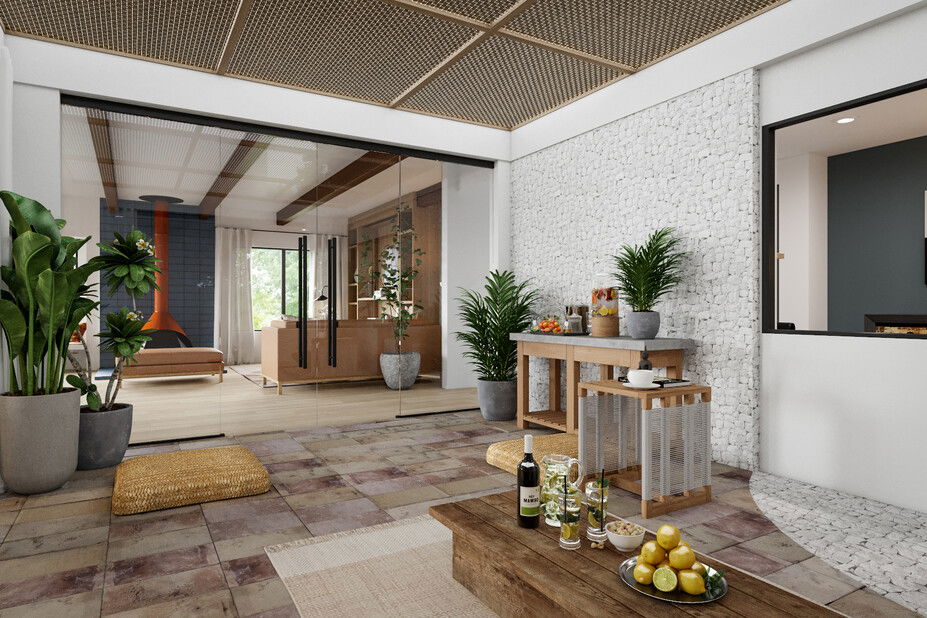 Online Designer Bathroom 3D Model