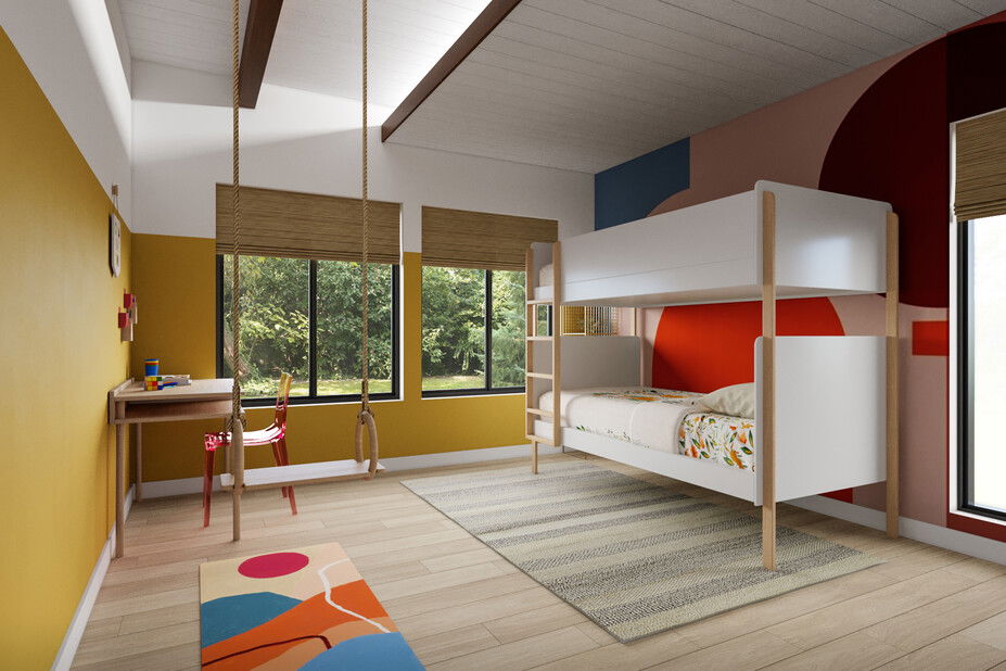 Online Designer Bedroom 3D Model