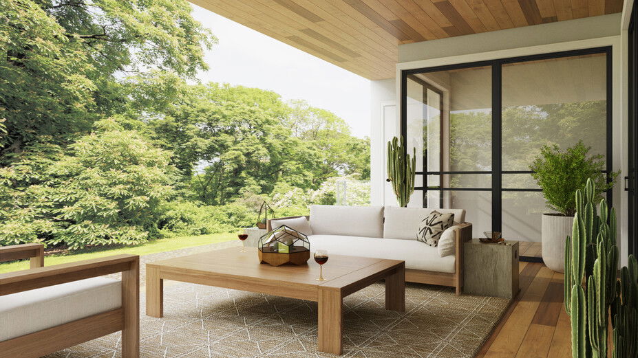 Online Designer Patio 3D Model
