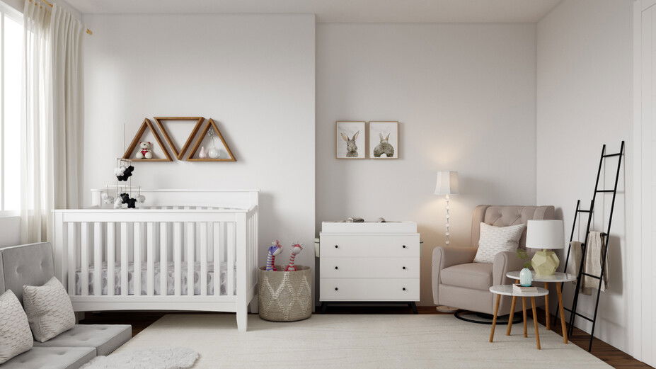 Soft Neutral Nursery Design Decorilla