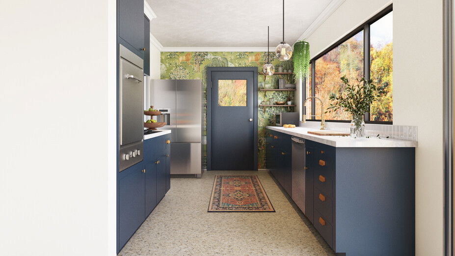 Online Designer Kitchen 3D Model