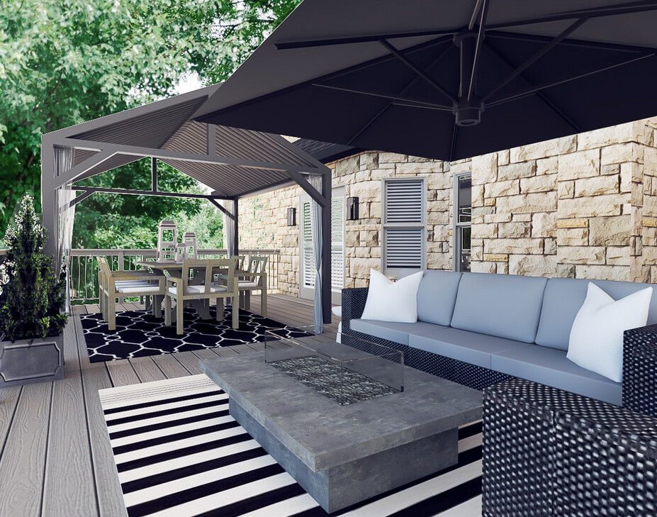 Online Designer Patio 3D Model