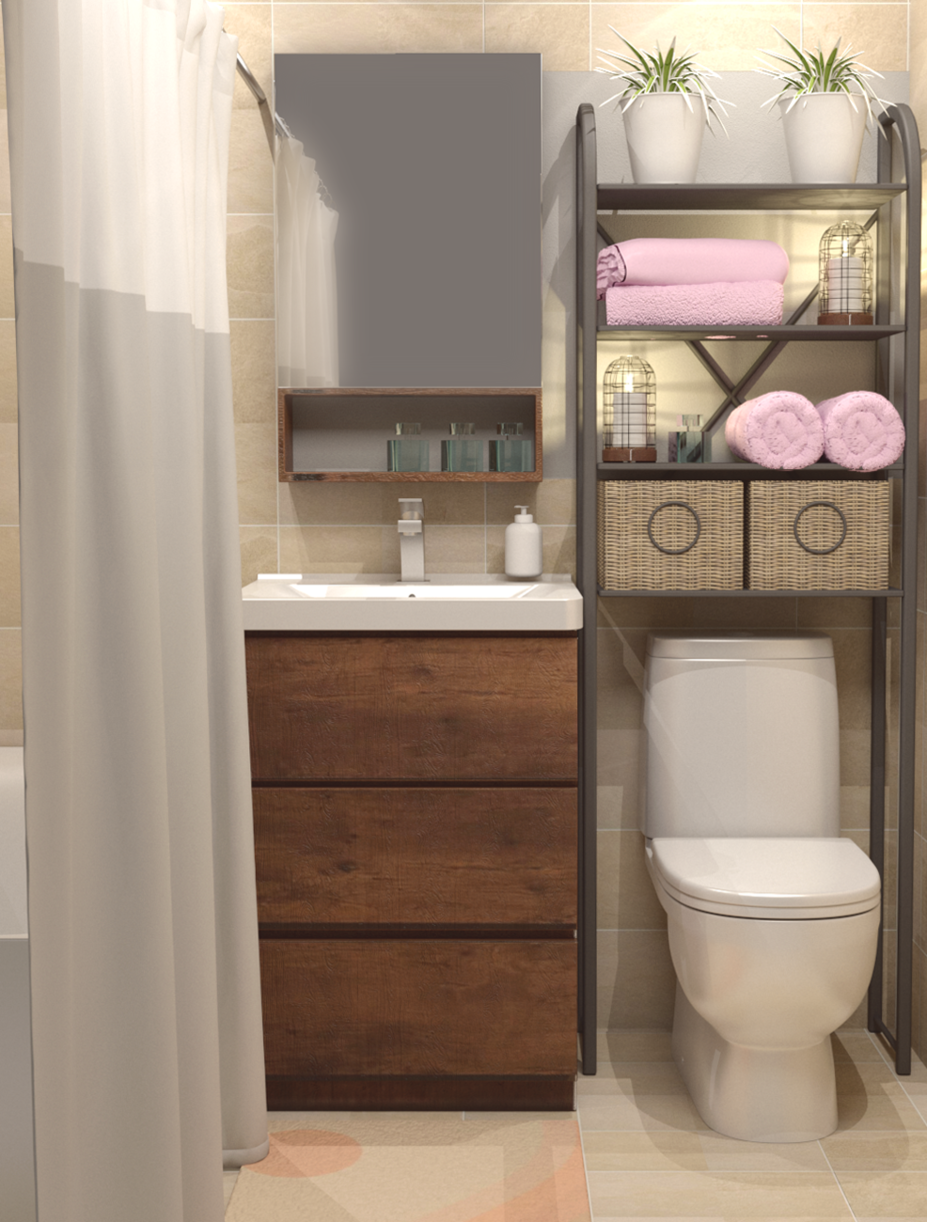 Online Designer Bathroom 3D Model